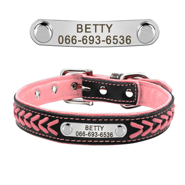 Dog Heaven™ Personalized Leather Collar